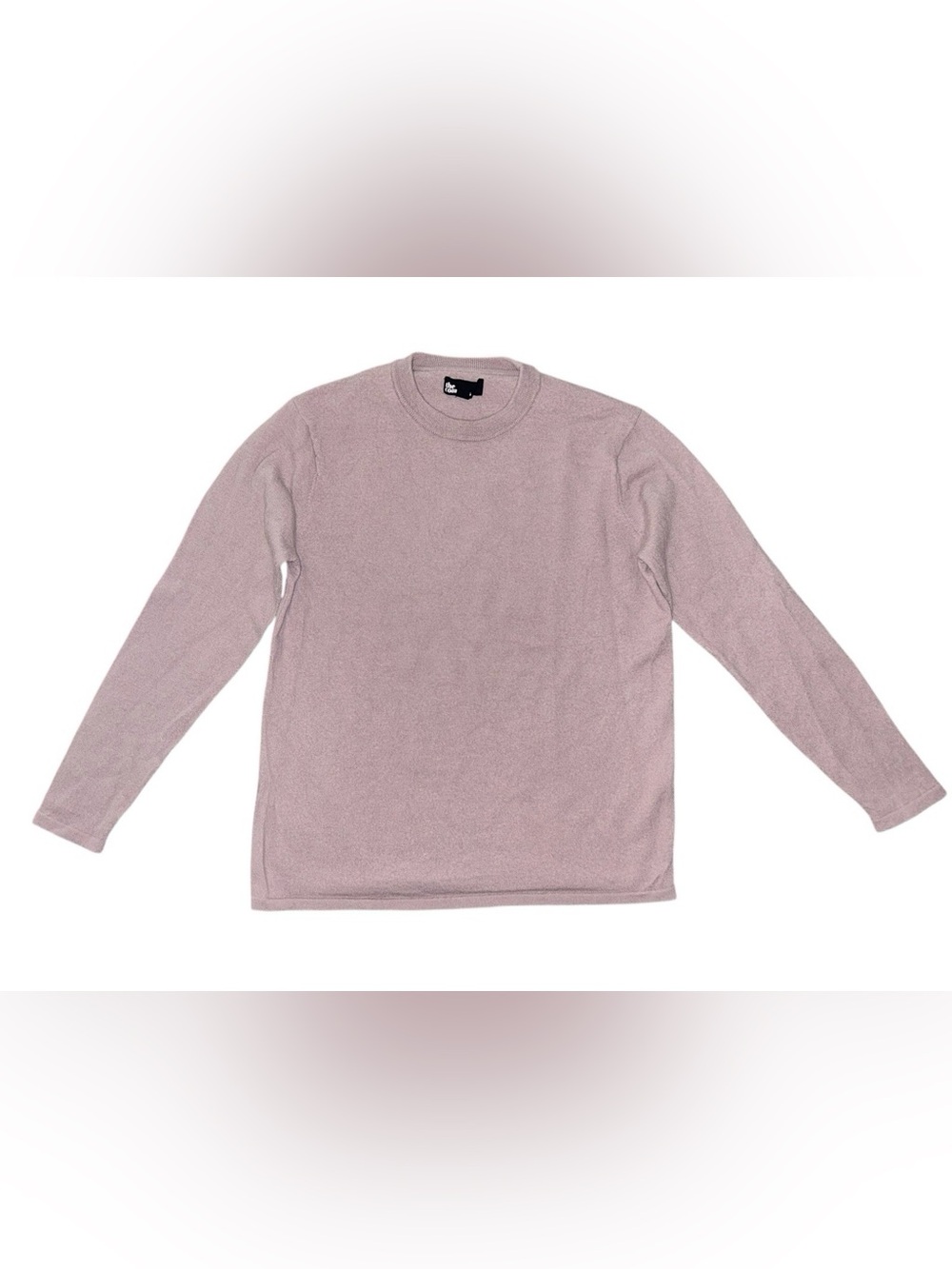 The Commons Women’s LARGE 100% Merino Wool Mauve Long Sleeve Sweater